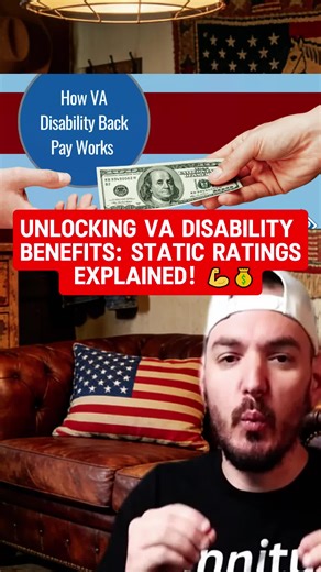 Unlocking VA Disability Benefits: Static Ratings Explained! 💪💰 #VeteranSupport #DisabilityBenefits #MentalHealthAwareness #thecivdiv #cbpone #creatorsearchinsights #dissability #veteran #va #hollywood #benefit #rating #reduction