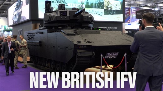 General Dynamics U.K. unveils the Ajax Infantry Fighting Vehicle at DSEI 2025