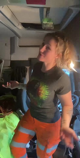 Inside a Truck: A Day with a Colorful Personality