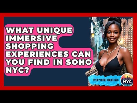 What Unique Immersive Shopping Experiences Can You Find In SoHo NYC? - Everything About NYC
