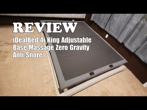 iDealBed 4i King Adjustable Bed Base Review: Massage, Zero Gravity, Anti-Snore, USB Ports 2025