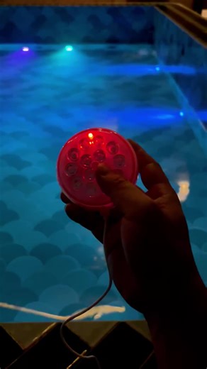 Get ready for some epic #Outdoorfun this summer with SANSl Color - Changing Underwater Spotlights! 🌞 Their energy - efficient touch buttons and long - standby feature mean hours of non - stop poolside fun. 10 vivid colors? That's a recipe for a spectacular summer! 🎊 #sansi #tiktokshop #fyp #pool #summer #Outdoorfun