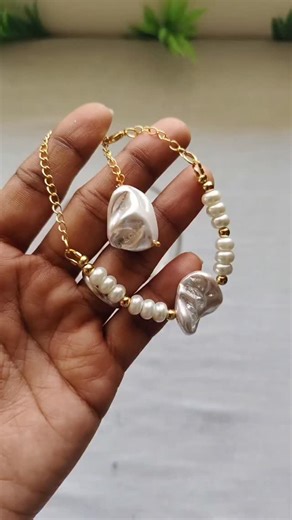 BOHO KNOTS JEWELS on Instagram: "🤍 DIY Pearl Bracelet at Home ✨ Neat Finish with Wire Guard 🤍 Learn how to make a classy pearl bracelet using the wire guard technique. Simple steps, neat finishing, and perfect for beginners ✨ Handmade jewelry made easy — by Boho Knots 🌸"