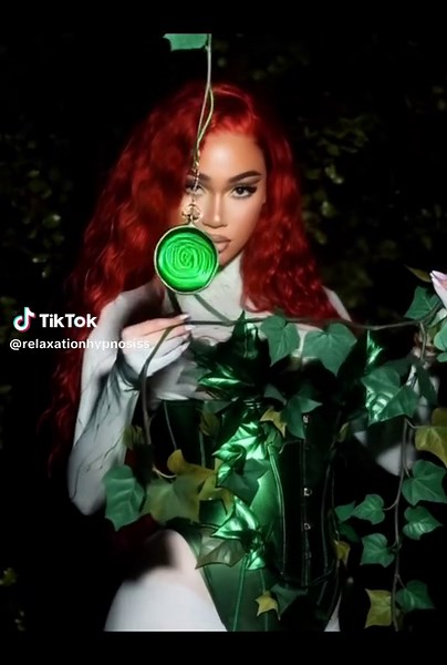 Poison Ivy Baddie FYP- Watch the green vine pendulum, back and forth, back and forth, it’s so relaxing. Deeper, deeper down, comment #hypnosis #fyp #hypnotic #hypnotized #hypnotist