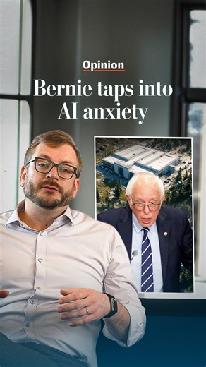 Bernie Sanders taps into AI anxiety