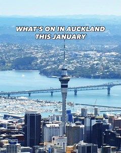 It’s January!🥳🙌 From global icons and epic sports to festivals and more, Auckland is the perfect place to kick off 2026. Click the link to discover what’s on in Tāmaki Makaurau this month ✨ | Visit Auckland