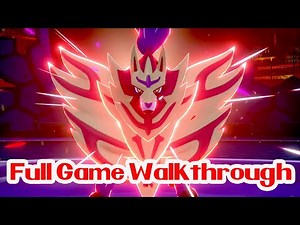 Pokemon Shield Full Game Walkthrough No Commentary 4K