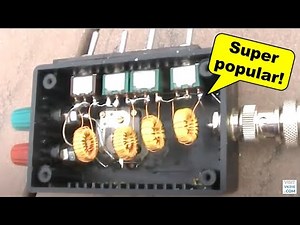 Yet another QRP L match antenna coupler