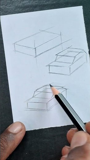 How to Draw a Car Step by Step 🚗 | Easy Drawing for Beginners #shorts #car #cardrawing