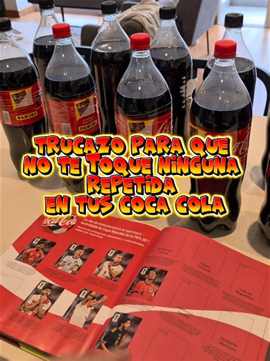 Trucazo Panini: Cómo evitar repetidas en tus Coca‑Cola (14 sobres)