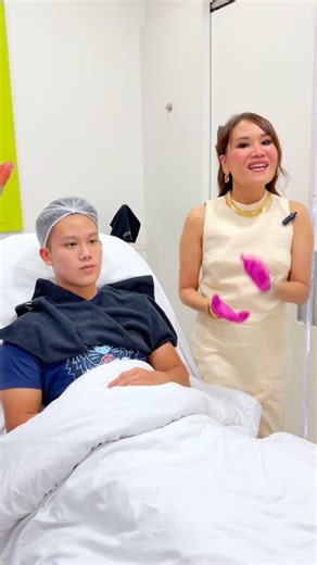 Aivee Aguilar Teo on Instagram: "So happy to have KenZ home from Singapore for a short weekend before he goes back to military service. With all the stress and environment changes, he’s been experiencing breakouts. 🥺Which is why Aivee Clear is perfect for him. It’s prick-free, comfortable, and targets active acne while preventing new ones from forming. Best results with 3–4 sessions monthly. A little self-care during his short visit home. 💙"