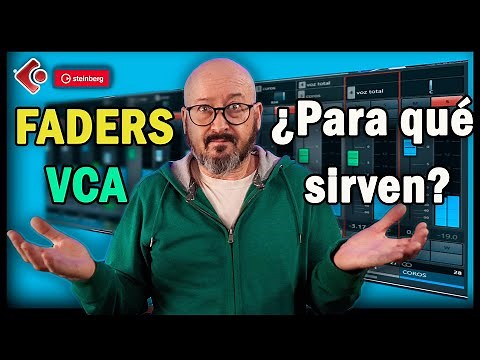 FADERS VCA uso Práctico, CUBASE TUTORIAL
