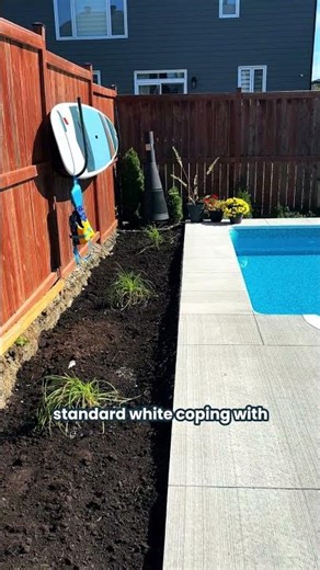 Beach like style backyard pool