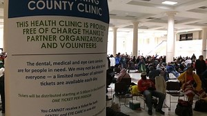 Large 4-day health clinic opens at KeyArena