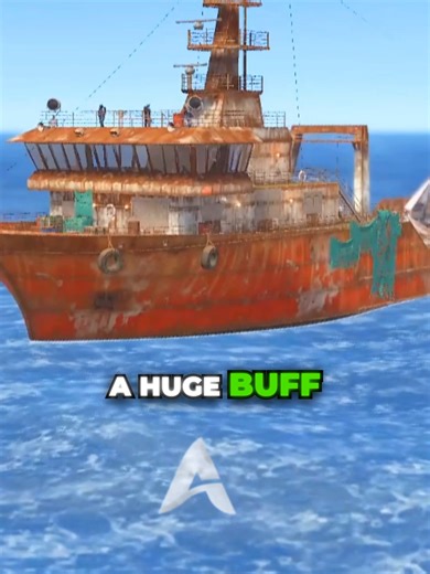 GHOST SHIPS BUFF IN RUST! 🚢 #rust #rustgame #rusttok #rusttrend #rustupdate #rustnaval #atlasrustservers #rustsurvivor