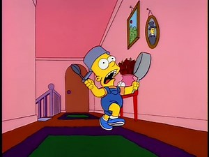 Simpsons - Bart Going Through TERRIBLE TWOS (from "Lisa's First Word")