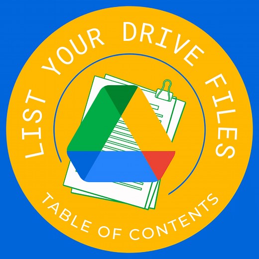 Google Drive: Create a Table of Contents for a Folder - Teacher Tech with Alice Keeler