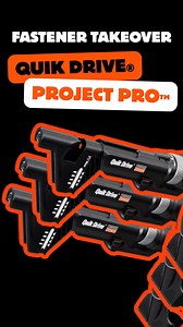 3.7K views · 37 reactions | The Quik Drive® Project Pro™ is the perfect gift for your Pro-DIYer, handy-person, or anyone that loves a good weekend project. This screw driving tool drives screws up to four times faster than traditional drivers alone -- meaning there will be more time four times the projects! Comment PROJECT PRO and we'll share a link to learn where to purchase one today. | Simpson Strong-Tie | Facebook