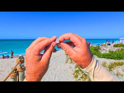 Beach Metal Detecting is BACK! Finding Tourists Lost Jewelry