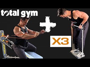 My Total Gym and X3 Bar Workout and Exercises
