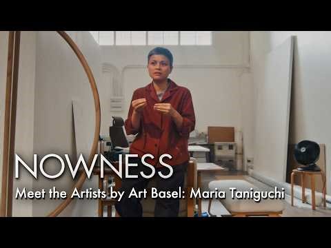 In Manila, Filipino artist Maria Taniguchi explores repetition & darkness for vast ‘brick’ paintings