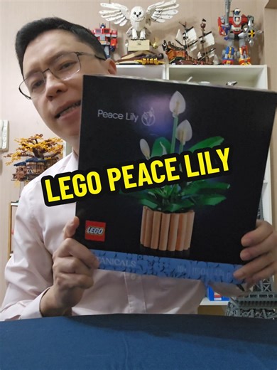 Pakcik review LEGO bunga. LEGO Peace Lily. Set 11504. 474 pieces. #pakciklego #lego