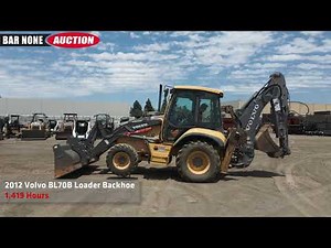 2012 Volvo BL70B Loader Backhoe