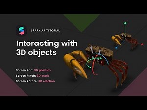 Spark AR: Interacting with 3D objects