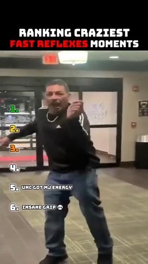 Ranking Craziest Fast Reflexes Moments #shorts