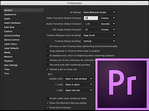 Episode 1 - Setting up a Project - Adobe Premiere Pro CC 2015
