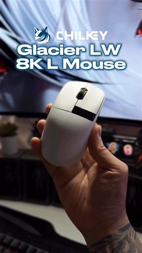 Jay ࿌ Gaming & Tech Content Creator on Instagram: "❄️Glacier LW 8K L - Where Absolute Precision Meets Elite Performance Meet the mouse engineered for elite performance, zero lag, and total control. The Glacier LW 8K L delivers next-level speed, precision, and comfort for serious gamers. ⚡ Pro-Level Performance • PixArt PAW3950 Sensor - up to 30,000 DPI, 750 IPS, 50G acceleration • 8K polling rate (wired & wireless) -just 0.125ms latency • Optical switches - 100M clicks, zero debounce delay 🪶 Ul