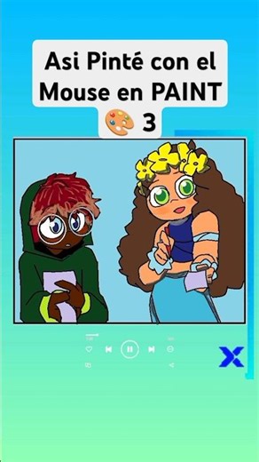 Pinté con el Mouse en PAINT 🎨 3 Khattedraws