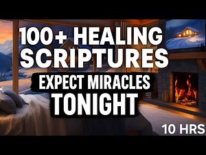God’s Promises – 100+ Healing Scriptures with Soaking Music | Peaceful Bible Verses for Sleep & Rest