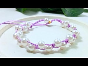 DIY Macrame Bracelet with Beads| Macrame Bracelet Tutorial for Beginners