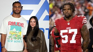 Fred Warner and wife Sydney hyped up as Dre Greenlaw returns to 49ers after 1 year stint with Broncos