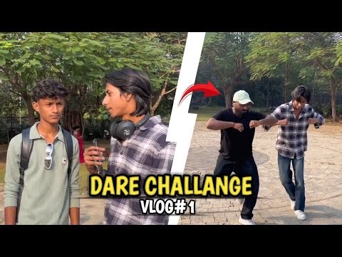 First challenge/First vlog || Dare challenge!! ‪@vlogifysamofficial‬