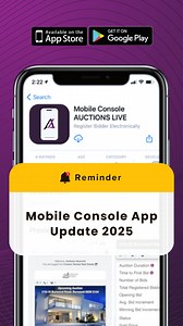 RE Software Mobile Console App Update