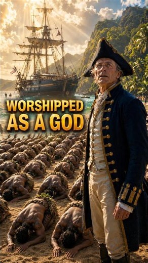 Worshipped as a God, Killed as a Man: The Tragic Fate of Captain James Cook 🌊 #english #shorts