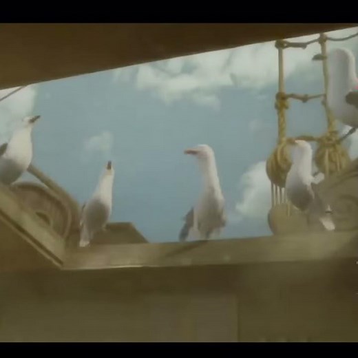 Spongebob Fish Out Of Water Seagulls