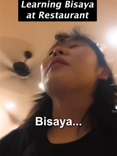 Learning Bisaya at a Bohol BBQ Restaurant