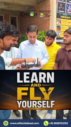 Explore the Future with Echelon’s Advanced Drone Lab || Echelon Institute of Technology