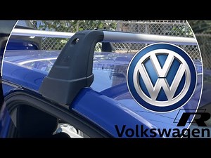 VW OEM Crossbar Roof Rack Review for the MK7 Golf R