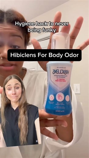 Using Hibiclens for body odor. #hygiene #hygieneproducts #hygienetips #dermatologist @panoxyl | Dr Dray