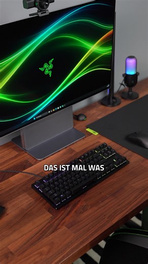 Erlebt beispiellose Präzision mit der Razer Huntsman V3 HE Magnetic 8KHz-Serie! 🐍rzr.to/hmv3-he Dank unserer neuen Razer Hall-Effect-Magnetic Switches mit echtem 8000Hz-Hyperpolling wird jede Eingabe blitzschnell mit nahezu keiner Latenz ausgeführt . Für den entscheidenden Vorteil im Bruchteil einer Sekunde, eure Gegner zu dominieren.