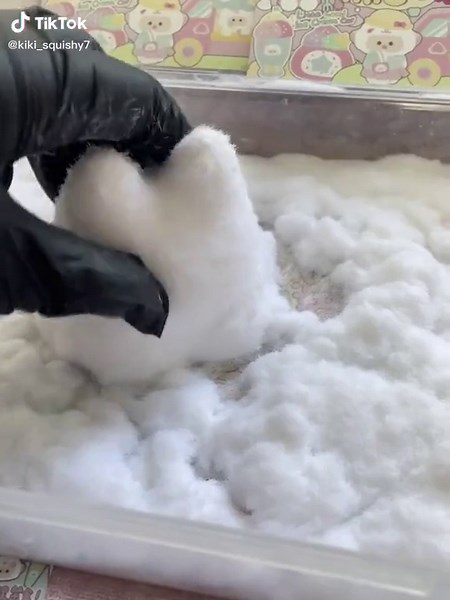 little bunny,so fluffy and adorable#squishy #handmade #tabasquishy #toys #cute #foryou #stresstoy #decompression #bunny