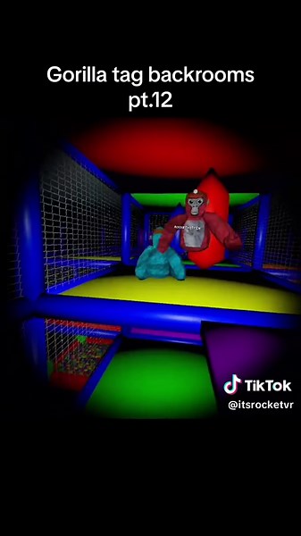 Exciting Gorilla Tag Backrooms Adventure - Run, Hide, and Survive!