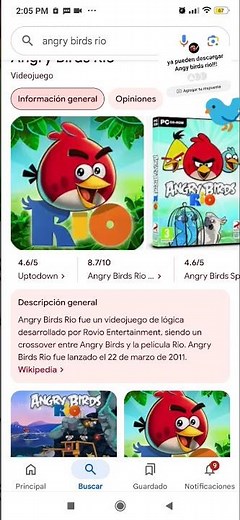 cómo instalar angry birds rio!!
