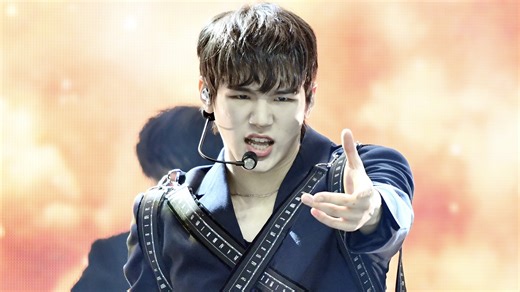 K-pop star Bain comes out live on stage