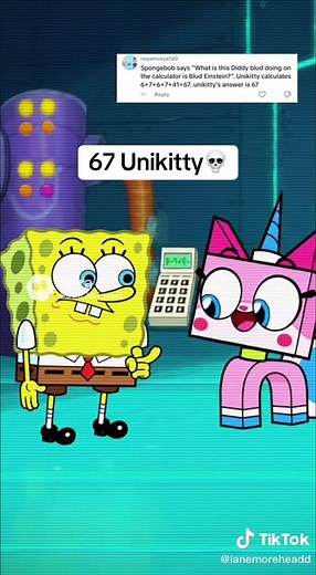 Ai is getting more and more realistic 💀#unikitty #unikittyshow #spongebob