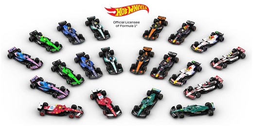 From Aston Martin to Ferrari, the Full Formula 1 Grid Goes Hot Wheels with New 1:64-Scale Cars